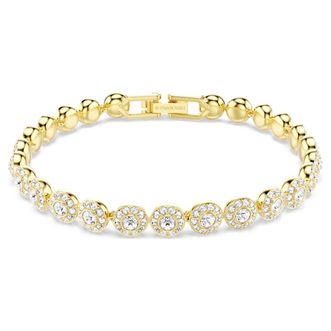 White - gold-tone plated