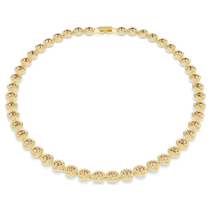 Brown - gold-tone plated