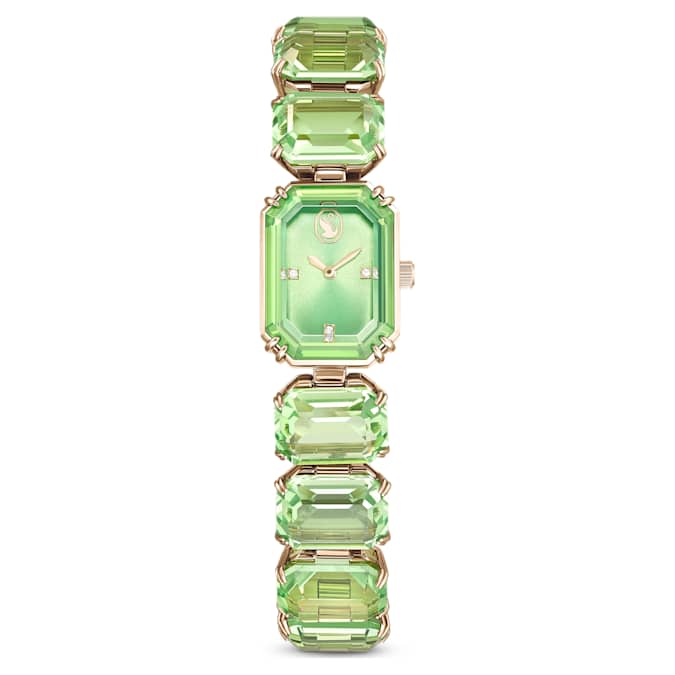 Green - gold-tone pvd